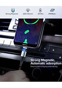 Ugreen UG60210ED023TK Đầu USB type C hít nam châm dùng chung cho dây USB từ tính - HÀNG CHÍNH HÃNG