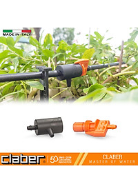 Bộ tưới cây tự động 20 béc tưới nhỏ giọt kèm van hẹn giờ tưới tự động - Claber 8422 - DRIPKIT20TC