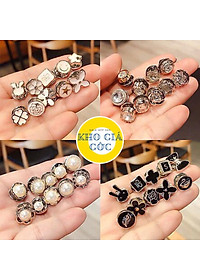 Set 10 Khuy Cài Áo Mini Trang Trí