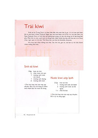 Sách Bí Quyết Pha Chế Sinh Tố & Nước ép Trái Cây (Tái Bản)