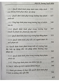 Định Tội Danh và Quyết Định Hình Phạt 