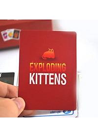 Mèo Nổ Mini Exoloding Kittens cơ bản Tặng Kèm Móc Khóa TTH