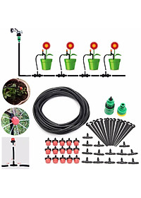 Bộ KIT Tưới Cây Nhỏ Giọt 8 Tia 30 Béc Vòi 25M Cao Cấp AZONE