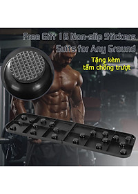 Dụng Cụ Hít Đất Cao Cấp Cải Tiến 22 Trong 1 - Nhiều Bài Tập Hơn Kèm Miếng Chống Trượt - Có Thể Tháo Rời Cất Gọn - Dụng Cụ Chống Đẩy 22in1 (20 lỗ) Chính Hãng dododios