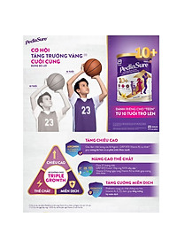 Sữa Bột Pediasure 10+ Hương Vani 800g (cho trẻ từ 10 tuổi trở lên)
