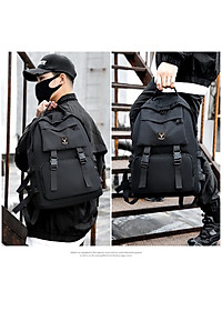 Combo Balo Ulzzang Hàn Quốc Và Túi Đeo Mini Praza - BL185DC095 (Đen)