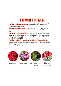 Nước hoa hồng se khít lỗ chân lông cân bằng độ pH Huxley Secret Of Sahara Toner Extract It 120ml