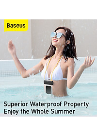 Túi chống nước cao cấp cho điện thoại 7.2 inch trở xuống chuẩn chống nước IPx8 hiệu Baseus Let'sGo - Hàng nhập khẩu