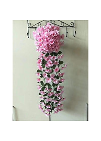 Chùm hoa giả treo tường, hoa thủy tiên giả trang trí ban công, lớp học, nhà hàng phong cách tự nhiên