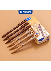 Combo 5/10/20 Bút gel B - Buttersmooth Gel Thiên Long GELB-032 - Premium Tip viết êm, trơn - Mực Xanh - Thân ngẫu nhiên