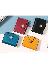 Ví nữ 100% da thật cao cấp phong cách mới