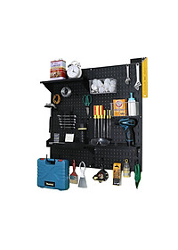 Bảng Treo Dụng Cụ Cơ Khí Pegboard COMBO D1 - Black - Đen