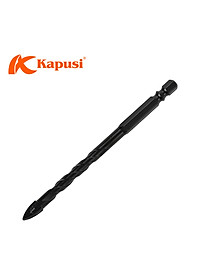 Mũi khoan đa năng 4 cạnh hãng Kapusi Nhật Bản chuôi lục giác cỡ 6, 8, 10, 12mm