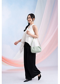 Túi Yuumy ( Thời trang nữ thiết kế kiểu nhún - Túi đeo vai da Seasand YN253 )