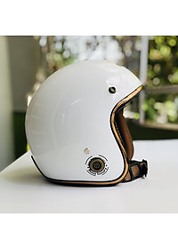 Mũ Bảo Hiểm 3/4 RONA R8 Freesize Vòng Đầu 55-59cm - Hàng Chính Hãng