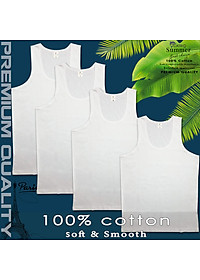 ÁO MAY Ô NAM LÀ ÁO LÓT NAM, ÁO 3 LỖ NAM, ÁO MÂY Ô PHÙ HỢP VỚI BÉ TRAI LỚN, THANH NIÊN, TEEN VÀ NGƯỜI CAO TUỔI CÓ CÂN NẶNG TỪ 50KG ĐẾN 83KG vải 100% cotton chất lượng thật màu trắng thích hợp mặc ở nhà, mặc lót trong áo sơ mi rất mát và hạnh phúc