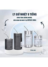 Ly Giữ Nhiệt 8 Tiếng Inox 304 5 Lớp, Cốc Giữ Nhiệt Iced Americano Cao Cấp Bán Chạy Bảo Hành 90 Ngày Tại Office Chill