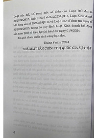Luật Kinh Doanh Bất Động Sản  Năm 2023 ( Sửa đổi, bổ sung năm 2024 )