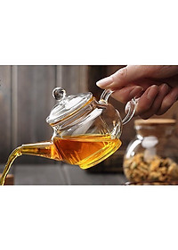 Ấm pha trà thủy tinh chịu nhiệt trong suốt  260ml - ANTH483
