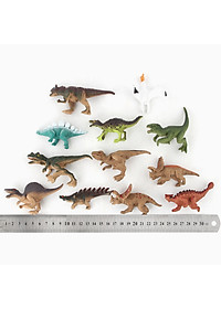 Mô hình đồ chơi khủng long kỉ Jurassic World Dinosaurs cho bé (Bộ 12 khủng long)