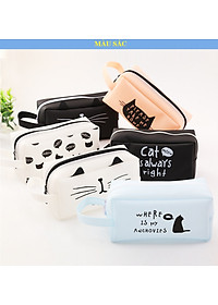 Hộp đựng bút hình mèo cho bé - Chính hãng Henrysa