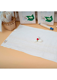 Tussar Silk Towel - Khăn Mặt Tơ Tằm Cao Cấp SenSilk– Combo Happy Family3 (3 khăn) - Khăn mặt tơ tằm tự nhiên 100% 