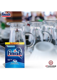 Viên rửa chén bát Finish Classic 120 viên - Hàng chính hãng