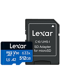 Thẻ Nhớ Lexar MICRO 633X Tốc Độ 100mb/s - Hàng Chính Hãng