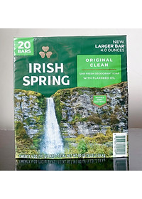 SET 5 BÁNH XÀ BÔNG CỤC IRISH SPRING ORIGINAL USA HƯƠNG DỊU NHẸ