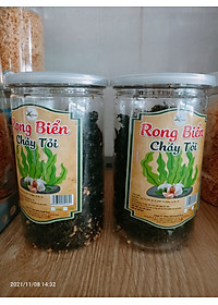 2 Hũ Rong Biển Cháy Tỏi Bổ Dưỡng Hiệu Tân Lộc Phát - Mỗi Hũ 100G