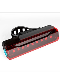 Đèn đuôi nhấp nháy đèn cảnh báo sau cho xe đạp thể thao màu đỏ A02 siêu sáng, chống nước, thời gian sáng lên đến 200h Mai Lee