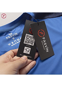 Bộ bigsize thể thao nam fasvin AT161.20 bộ thể thao nam cộc tay không cổ chất vải mềm mịn