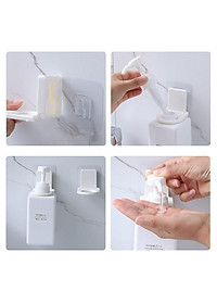 Móc treo dầu gội đầu , móc treo chai sữa tắm dán tường nhà tắm siêu chắc 