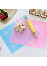 Tấm Lót, Thảm Nhào Bột Silicon Làm Bánh Chống Dính Chuyên Dụng KUNBE