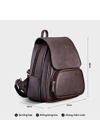 Balo Lata ( Thời trang nữ tiện lợi cỡ trung - Balo da BAL41 )