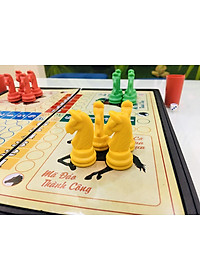 Cỡ Đại 38x38Cm - Bộ cờ cá ngựa nam châm dododios - Bộ cờ cá ngựa cao cấp kích thước 38x38cm - Hàng chính hãng
