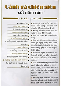 Sách Món Ăn Được Ưa Thích - Món Gà, Vịt (Tái Bản)