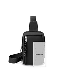 Túi Đeo Chéo Nam Thời Trang Cao Cấp Teement ,  Thương Hiệu Hợp Thời Trang Xu Hướng Hiện Đại , Lịch Lãm , Vải Polyester Chống Thấm Nước Hiệu Quả - Hàng Chính Hãng  