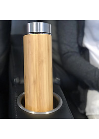 Bình giữ nhiệt vỏ tre 350/450ml (Quà tặng sinh nhật, Doanh nghiệp...)