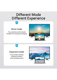 Cáp HDMI 2.0 Vention gập 90° AARBG - Hàng chính hãng