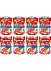 Cá Nục Saba Nhật Sốt Cà 290g Hiệu Ba Cô Gái Lốc 8 Lon (290G x 8)