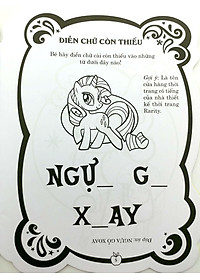 Bộ Sách My Little Pony - Tô Màu Và Các Trò Chơi (Bộ 3 Cuốn)