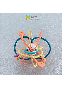 Đồ chơi bóng vòng nhựa mềm kết hợp gặm nướu cho bé ToysHouse 822-86