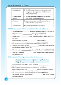 Sách Bài Tập Tiếng Anh Lớp 11 - Có Đáp Án