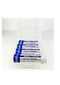 Bộ sạc tự ngắt K11 tặng kèm hộp 4 PIN SẠC AA 3000mAh