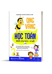Sách - Ong Vàng Học Toán Dành Cho Trẻ 4-6 tuổi tập 3 - Học Kèm App Online