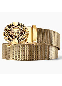 Thắt lưng nam cao cấp, dây nịt nam cao cấp dây da bền bỉ khóa tự động thương hiệu TOPEE phong cách công sở CA56