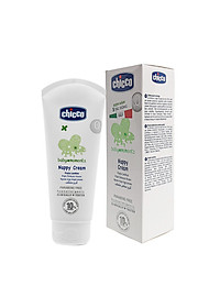 Kem Chống Hăm Dưỡng Da 3 Tác Động Chicco Baby Moments Nappy Cream, cho Bé Từ 0 Tháng, 100ml (Chính Hãng)