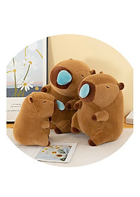 Gấu bông Chuột Capybara Thú nhồi bông Capybara Bộ trưởng Bộ Ngoại Giao đáng yêu 30cm Thú Bông Quà Tặng Gấu Bông Kỳ Lân