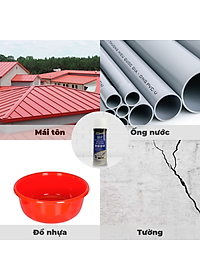 Bình Xịt Chống Thấm Trần Nhà, Tường Ngoài, Mái Tôn, Tạo Lớp Phủ Chống Nước Chống Rò Rỉ O'tech BX-7 - Hàng Chính Hãng